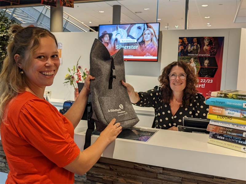 Leen twee keer zoveel boeken wegens verbouwing Bibliotheek Dronten