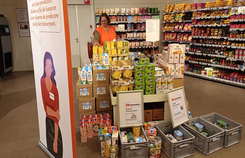 Mooie opbrengst winkelactie Jumbo Dronten centrum