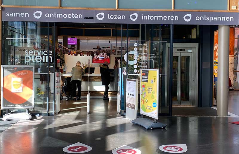 Serviceplein FlevoMeerBibliotheek Dronten