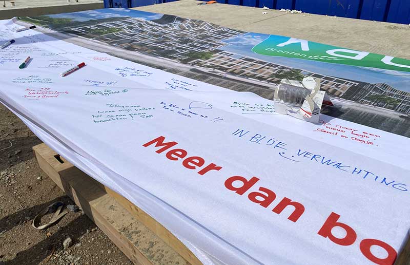 Hoogste punt bereikt van De Silo aan de Havenkade