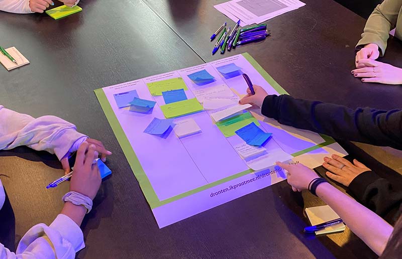 Jongeren in discussie over toekomst gemeente Dronten