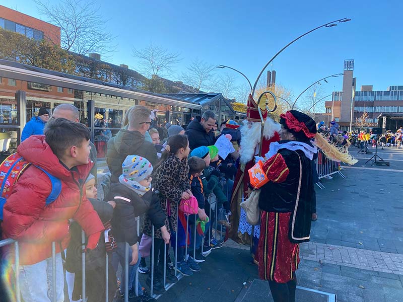 Sinterklaas aangekomen in Dronten