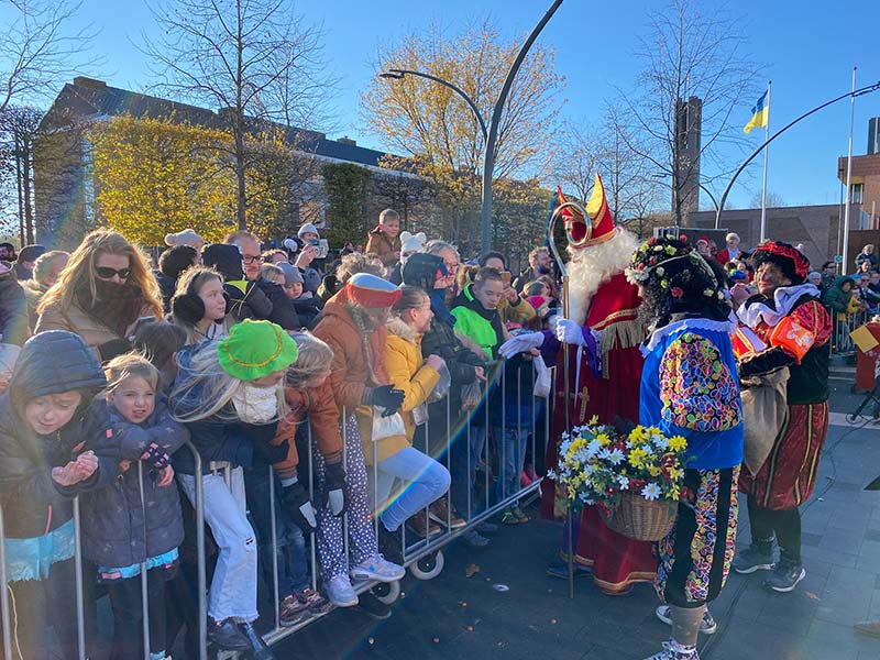 Sinterklaas aangekomen in Dronten