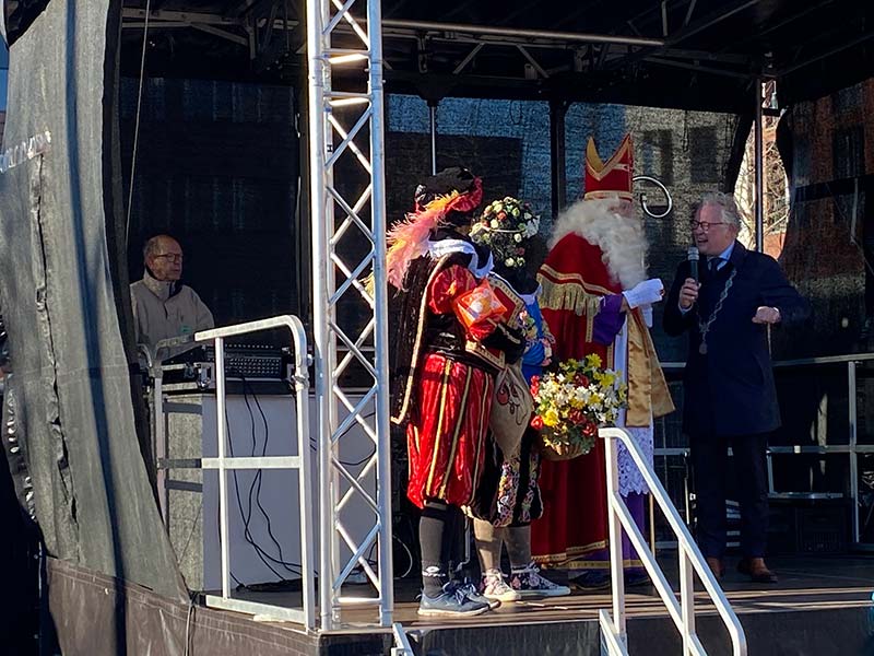 Sinterklaas aangekomen in Dronten