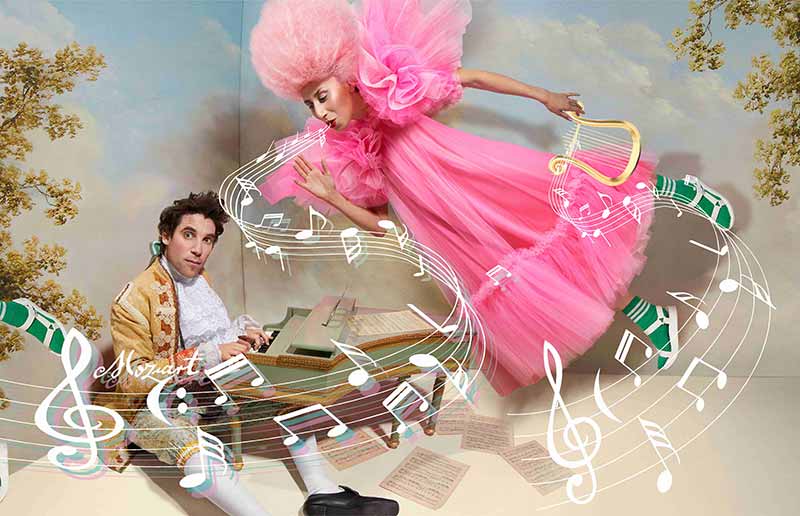 Vrolijk aan de haal met een muzikaal genie