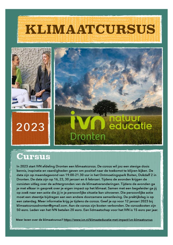 Start Klimaatcursus Dronten