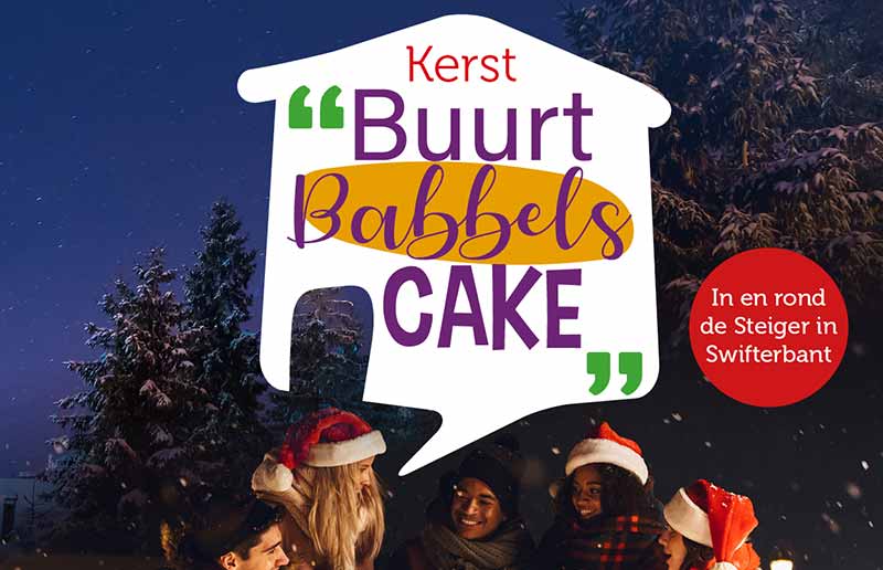 Kerst Buurt Babbels Cake in Swifterbant