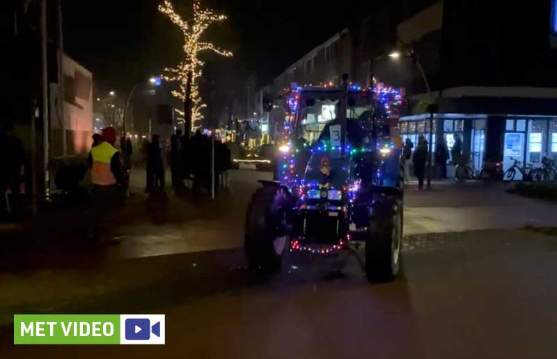 Video | Volledige Lichtjestour Dronten in beeld