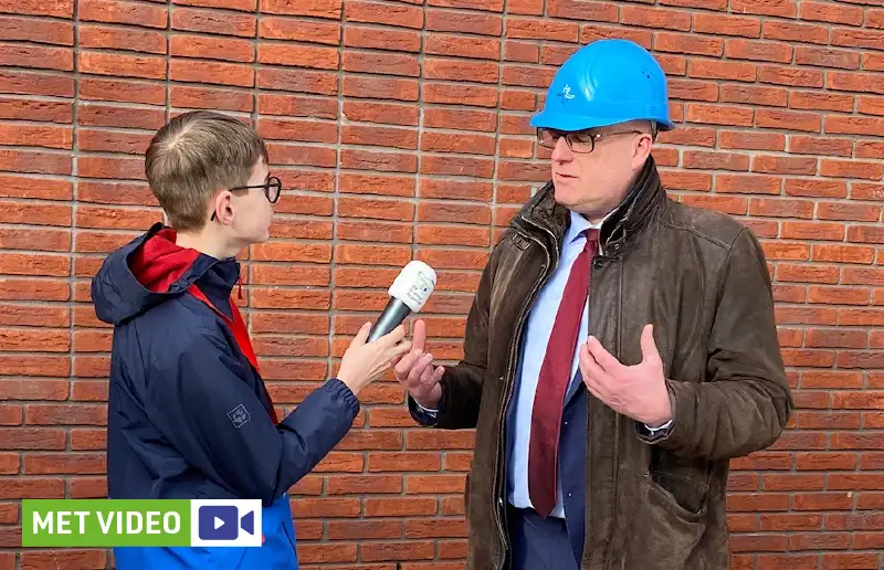 Video | De Kroon van Dronten bereikt hoogste punt