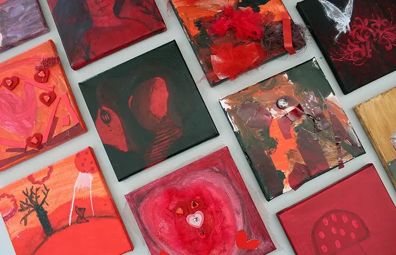 Opening cursistenexpositie ‘Rood’