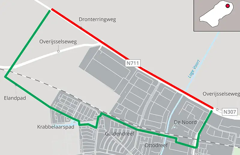 Start fase 2: Onderhoud fietspad Dronterringweg N711