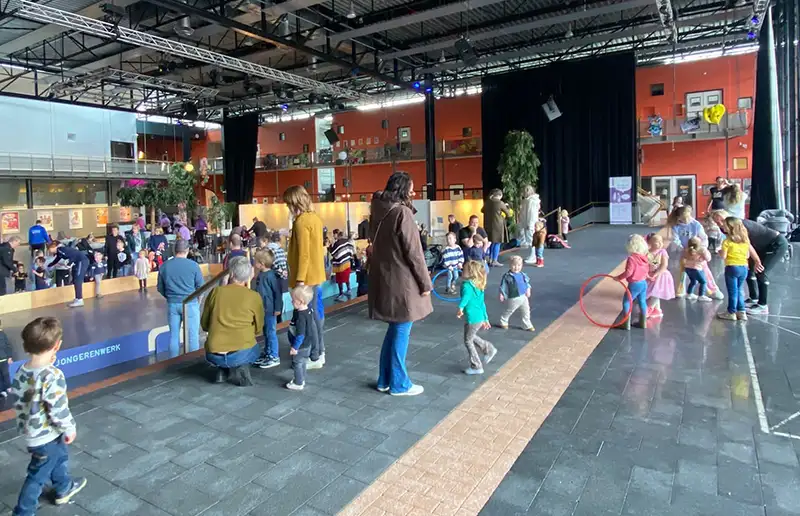 Grote opkomst bij ouder- en kind vakantieactiviteit in De Meerpaal