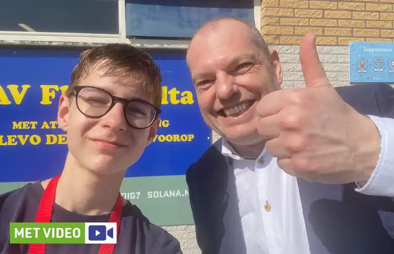 Video | Wethouder Peter Duvekot over de eerste gezonde kantine