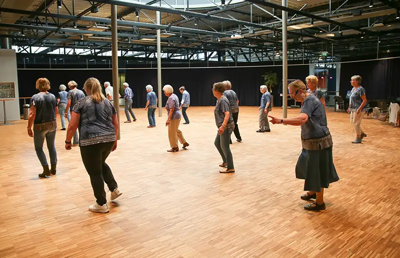 Dinsdagmiddaggroep countryline dansen zoekt nieuwe cursisten