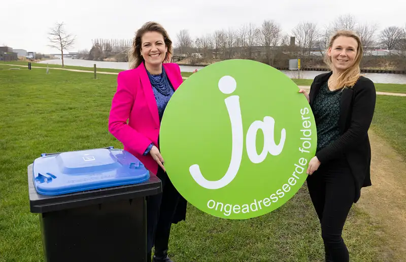 Folders in de brievenbus ontvangen? Ja-sticker plakken!