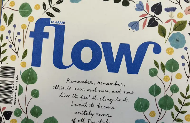 Het blad ‘Flow’