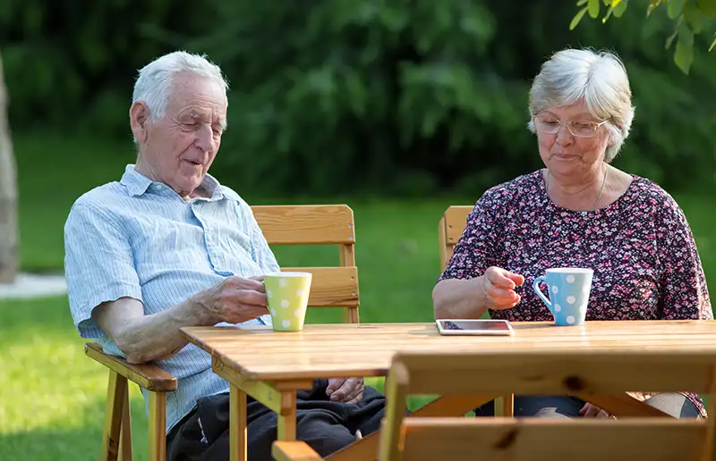 Koffie drinken