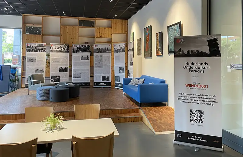 Expositie 'Leven met oorlog' in FlevoMeer Bibliotheek Dronten