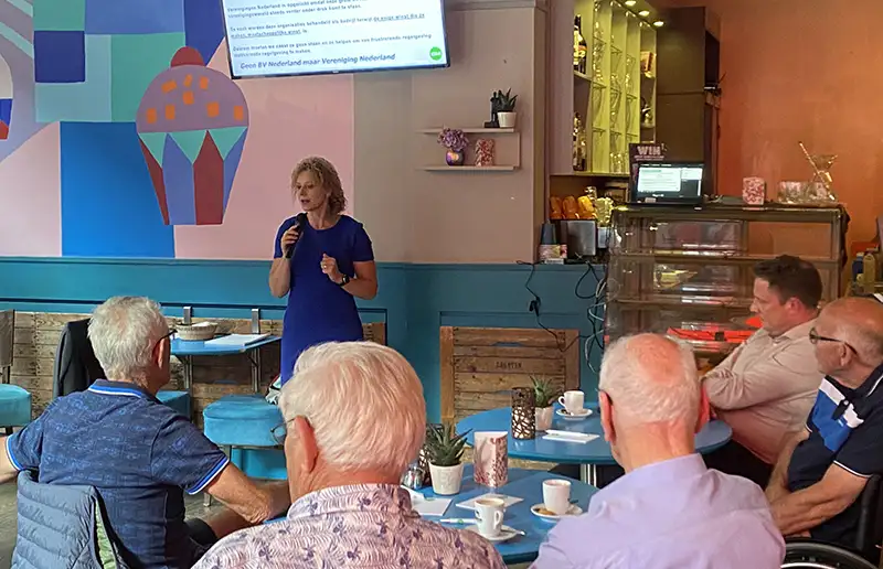 Verslag politiek café CDA Dronten op 19 juni bij Moellies