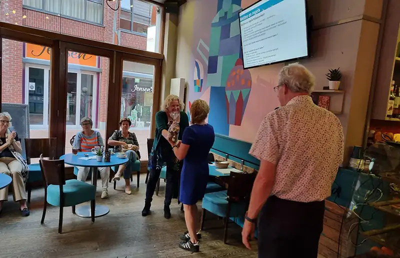 Verslag politiek café CDA Dronten op 19 juni bij Moellies