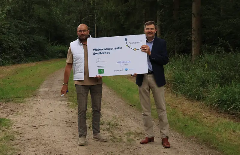 Mooie samenwerking SwifterwinT en Staatsbosbeheer voor Swifterbos