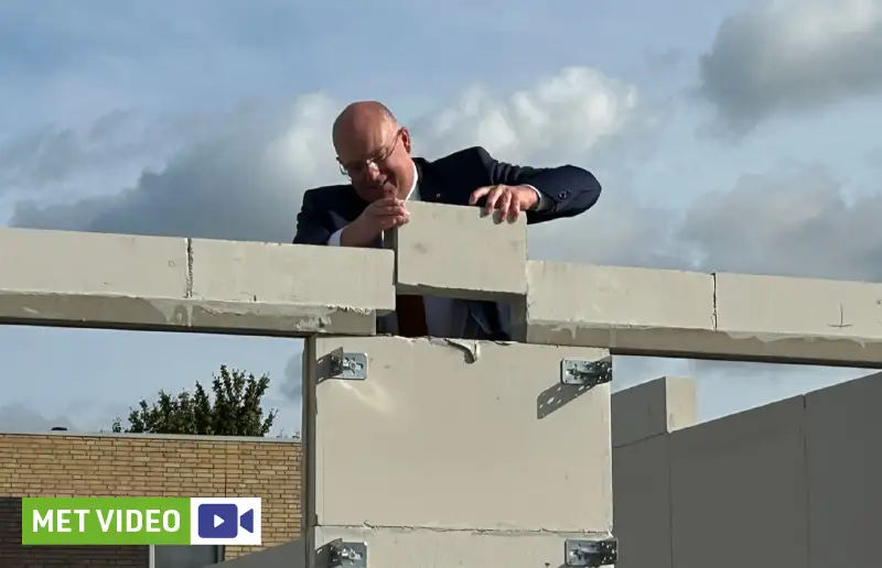 Video | Officieel moment op de bouwlocatie Aan de Zuid in Dronten
