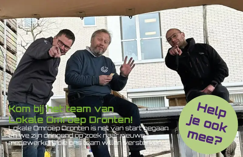Lokale Omroep Dronten: informatieavond 23 november
