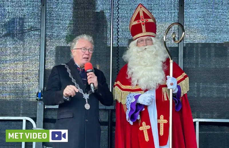 Video | Sinterklaas is aangekomen in Dronten