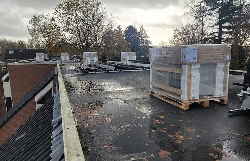 Oost Flevoland Woondiensten werkt met warmtepompen aan verduurzaming
