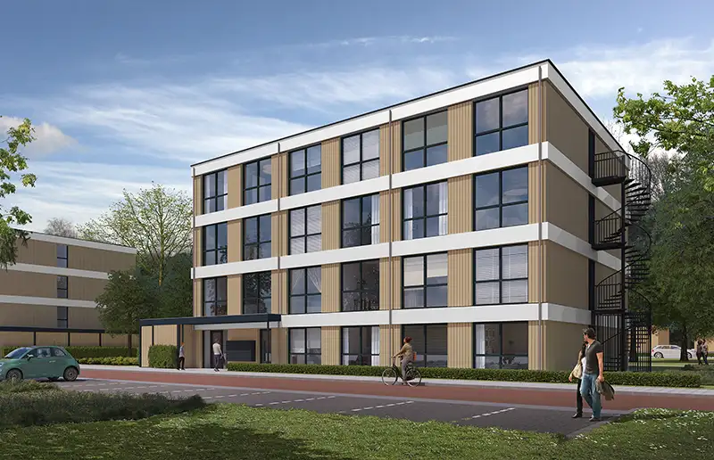 Groen licht voor 62 flexwoningen van OFW