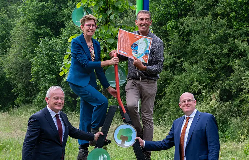 Tien jaar participatie Torenbosje gevierd met nieuwe kunstroute