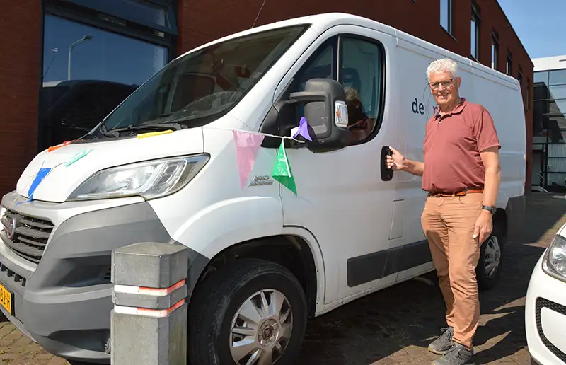 Vrijwilliger Albert neemt afscheid van Kunstwerkplaats