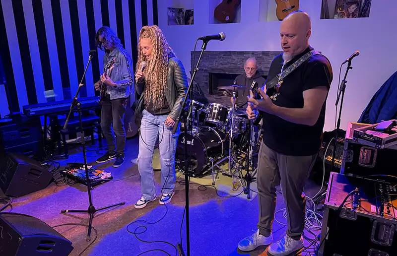 Groots jammen in de Grote Zaal op 19 december