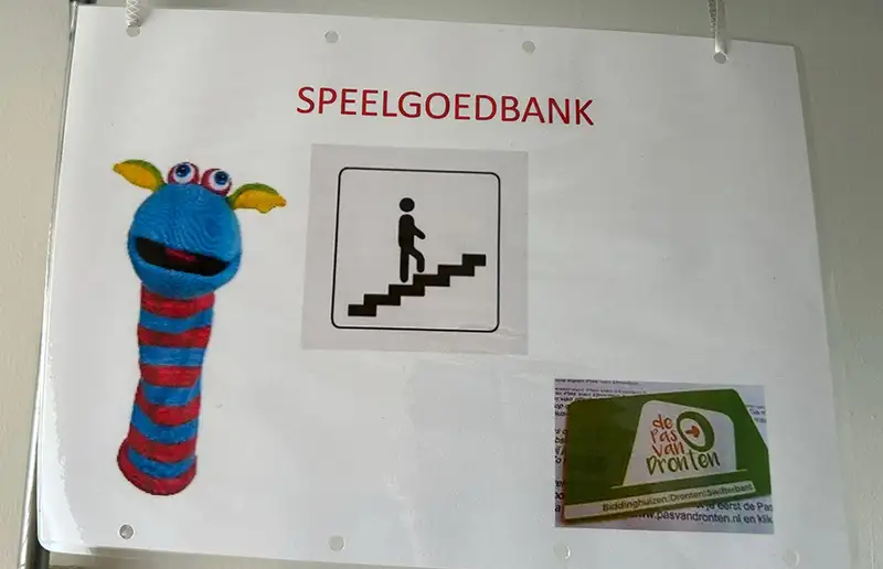 Nieuwe voorzitter voor de Speelgoedbank