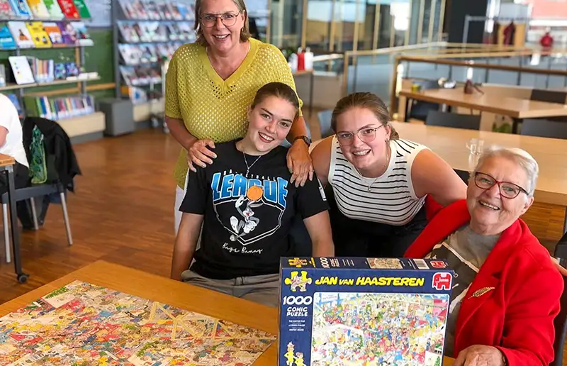 Jan van Haasteren-puzzelwedstrijd zorgt voor vrolijke gezichten