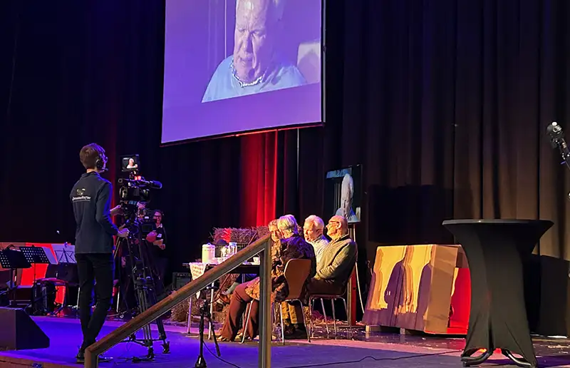 Live-uitzending Historisch Dronten trekt driehonderd bezoekers