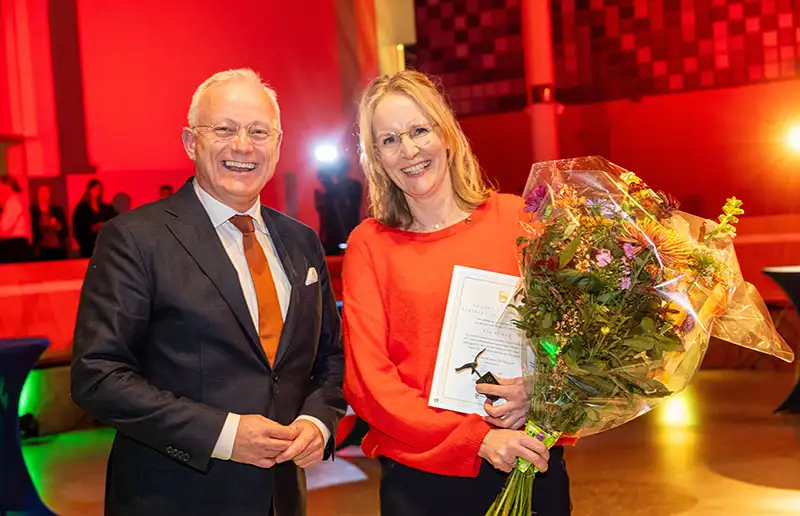 Gouden Kiekendief voor Eva Vriend