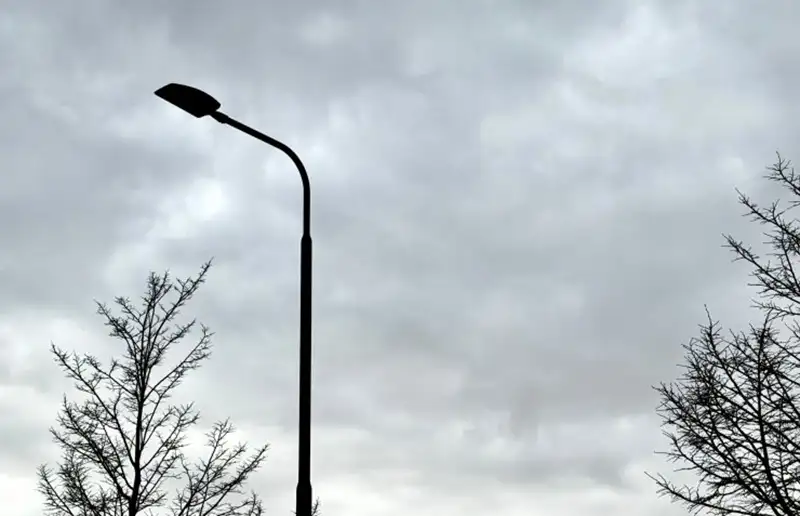 Storing straatverlichting in Dronten Midden