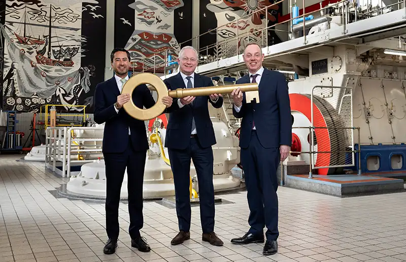 Officiële sleuteloverdracht Open Monumentendag