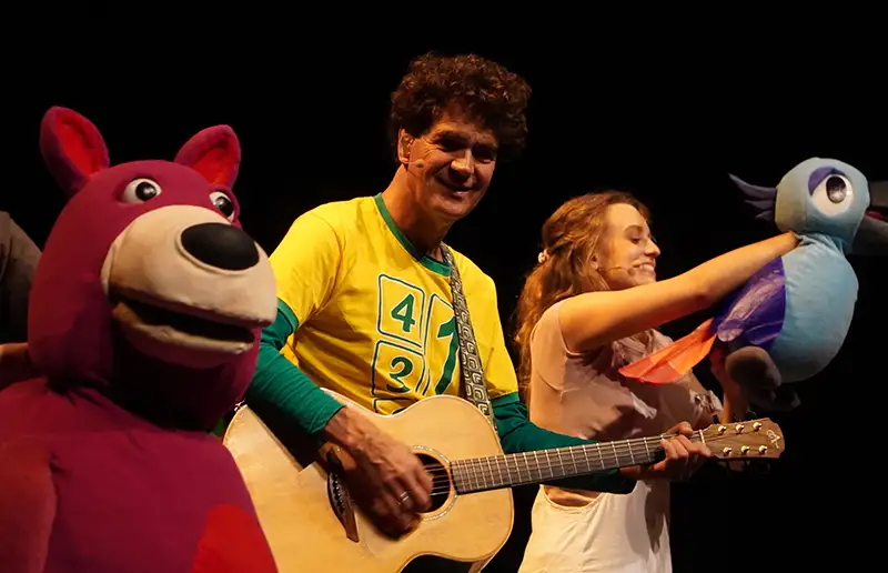 Kinderpopconcert Dirk Scheele in De Meerpaal met gratis toegang voor kinderen