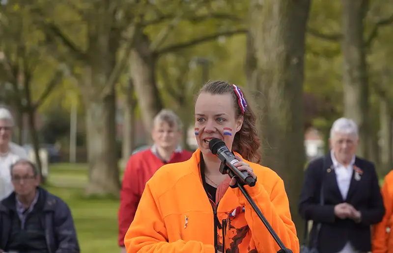 Lisa Stoevelaar houdt openingspraatje