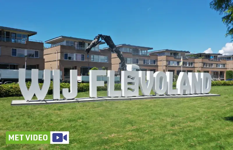 WIJ FLEVOLAND-letters aangekomen in Dronten