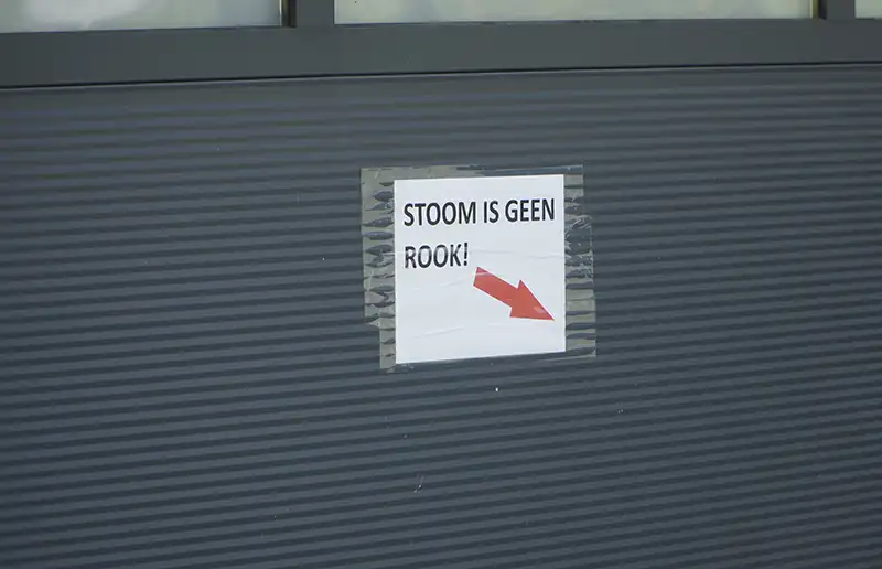 De brief aan het pand aan Het Weerijs 48a